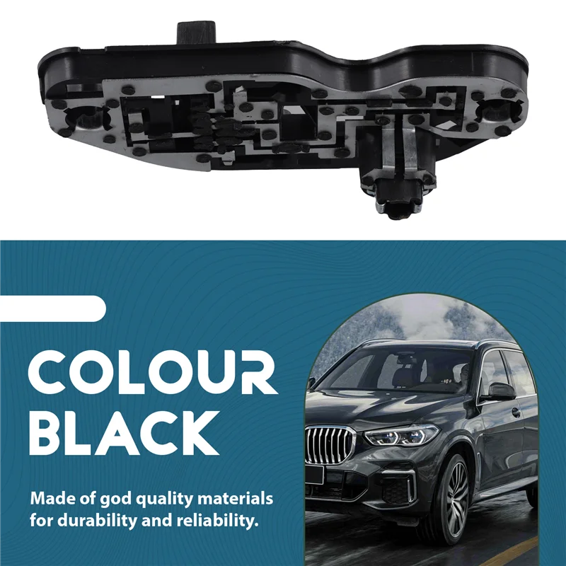 جديد وصول لسيارات BMW X5 E70 E70N 2010-2019 الذيل ضوء لمبة حامل الضوء الخلفي لوحة جانبية جديدة 63217262573 اليسار