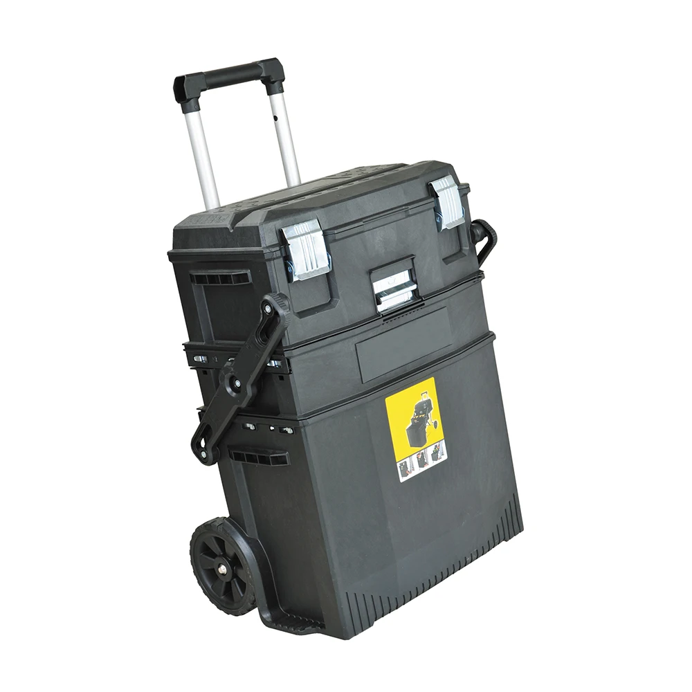 Three-layer Drawer Tool Box Storage Mechanic Handle Tool Box