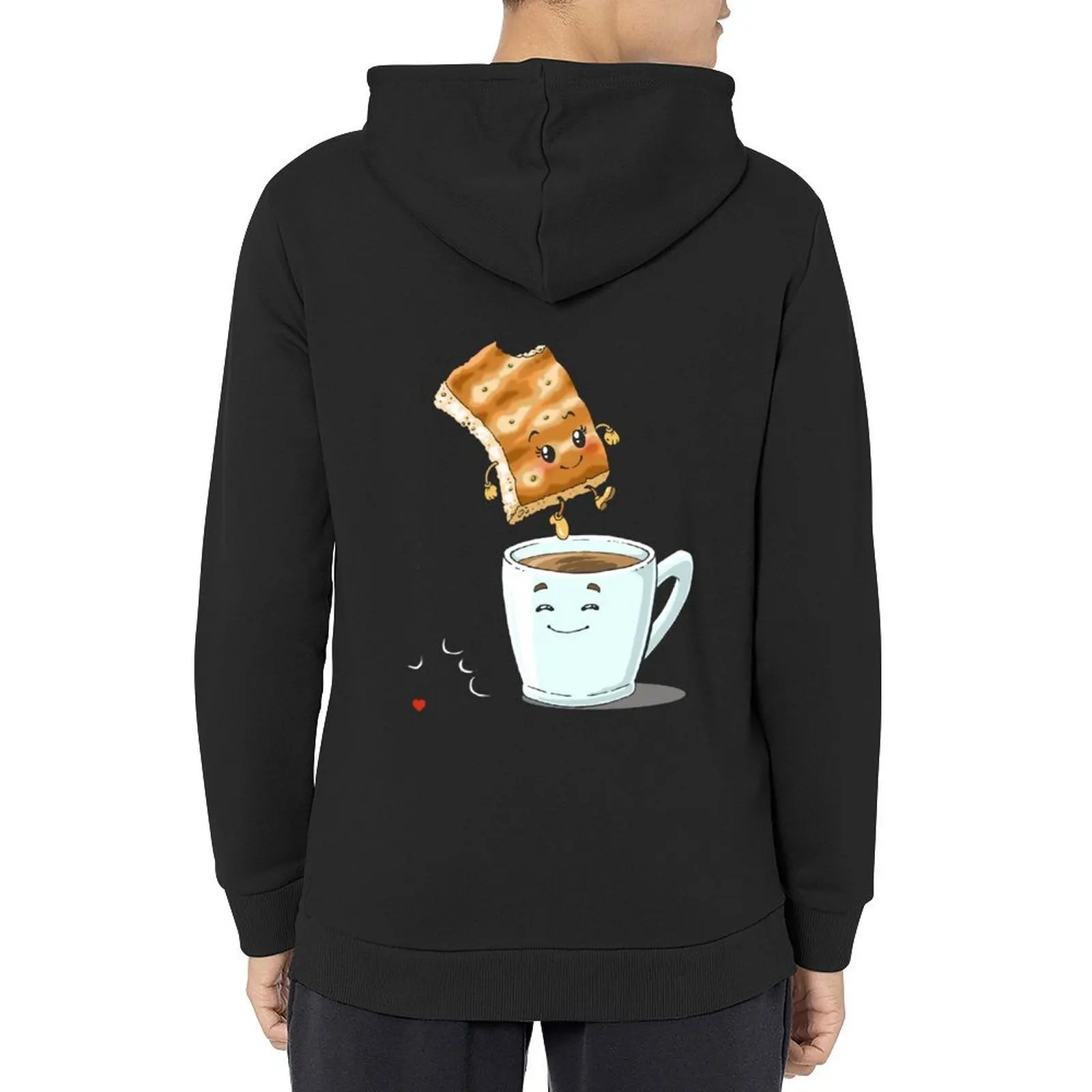 Focaccia Genovese-I love Genova Sudadera con capucha blusa ropa de estilo coreano chaqueta de otoño hombres ropa de otoño Sudadera con capucha para hombres