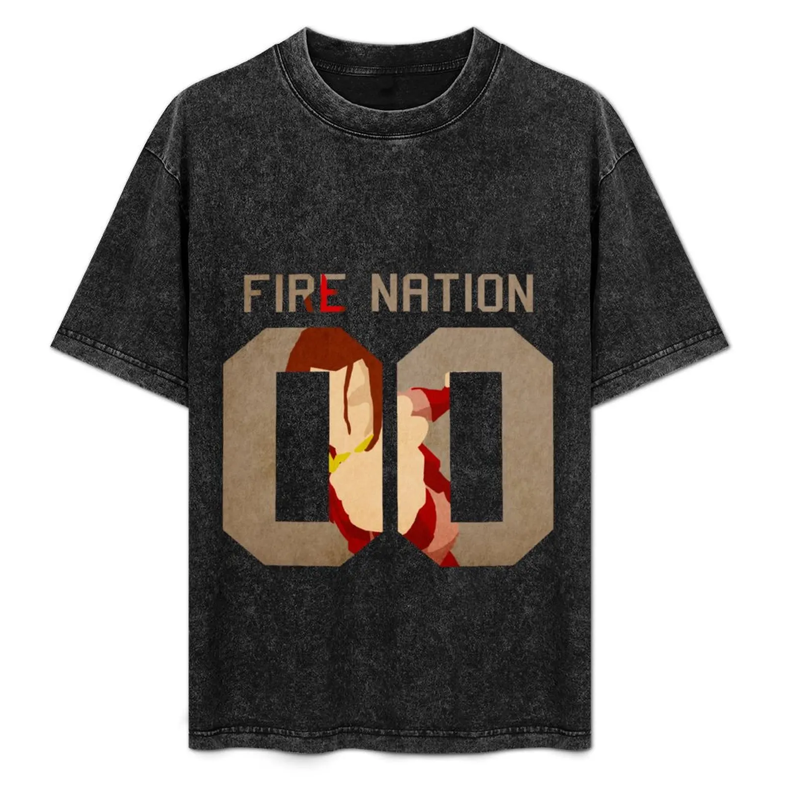 

Fire Nation Azula T-Shirt Basic All Season Solid T-Shirt