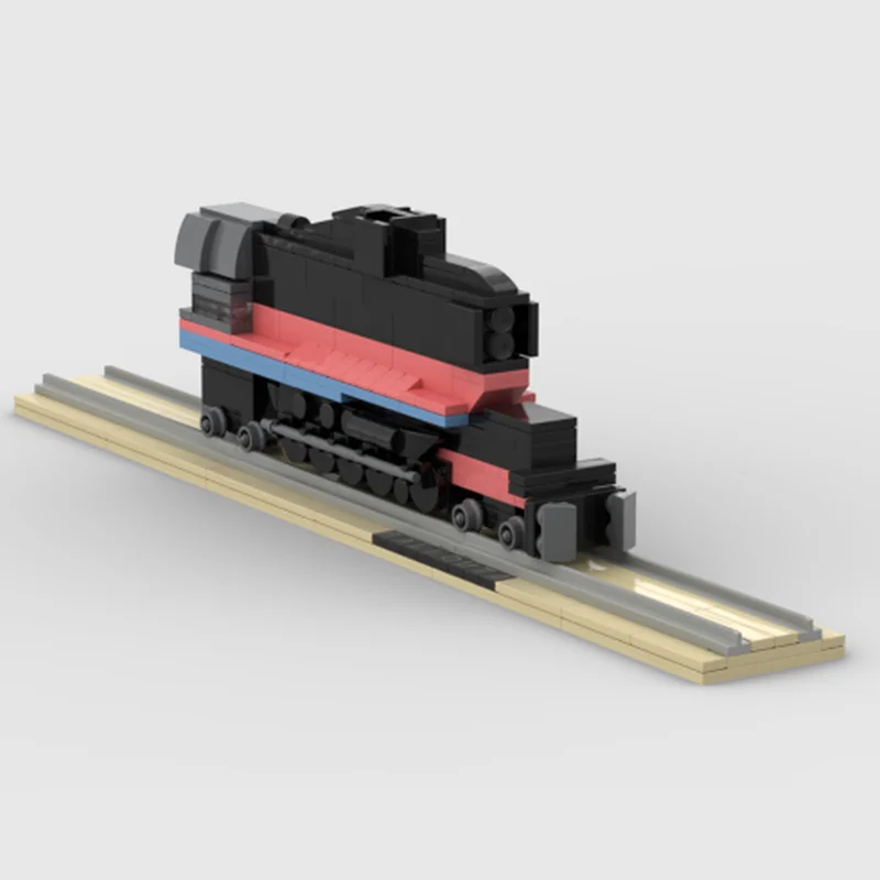 540pcs MOC Fallout 4 Locomotive Train Model Building Blocks Architecture Toys DIY Christmas Gift Education Creative Idea