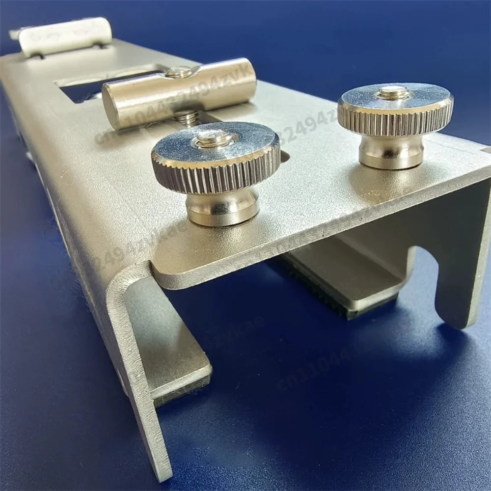 304 Stainless Steel Adjustable Sharpening Stone Holder, Self-Locking Whetstone Base, Universal for Desktop and Sink
