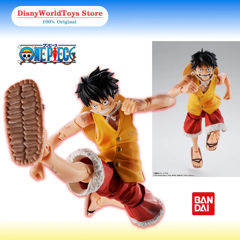 

100% original Bandai S.H.Figuarts Monkey D. Luffy Marineford shf In Stock Anime Action Collection Figures Model Toys