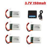 3.7v 150mah 651723 Lipo Battery for H20 U839 S8 M67 YD927 JJRC H36 E010 E010C RC Rechargeable Spare parts