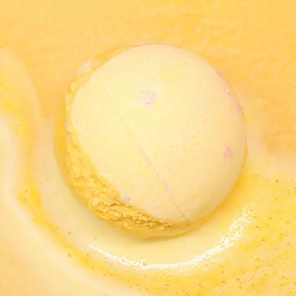 جديد الاطفال حمام فقاعة حمام الملح الكرة للاستحمام دونات شكل قلب الاستحمام سبا زيت طبيعي ترطيب الجلد الجاف #3