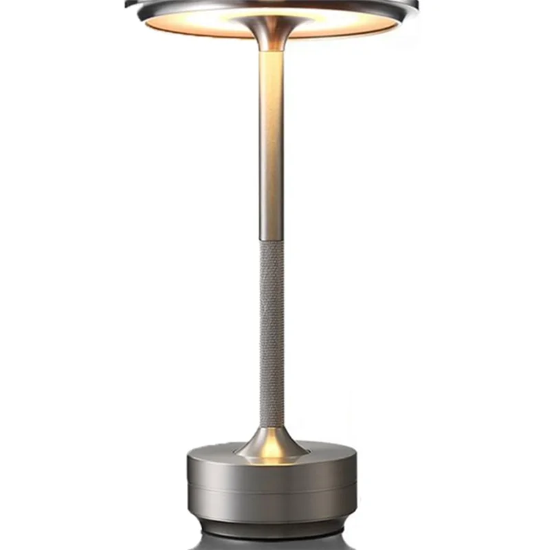 AEE2-Cordless Table Lamps Touch Control Atmosphere Light 2000Mah Rechargeable Battery Operated LED Table Lamp For Bedside