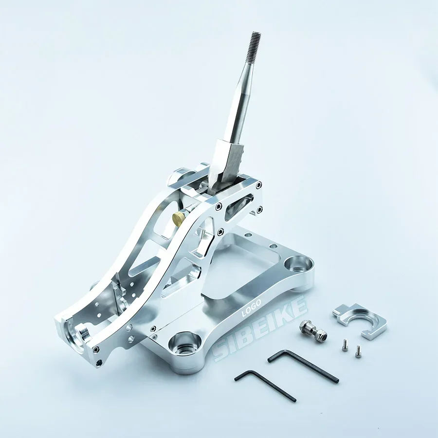 

Silver Car Gear Shifter Lever Extension for Accord CL7 CL9 03-07 & for Acura TSX/TL 04-08