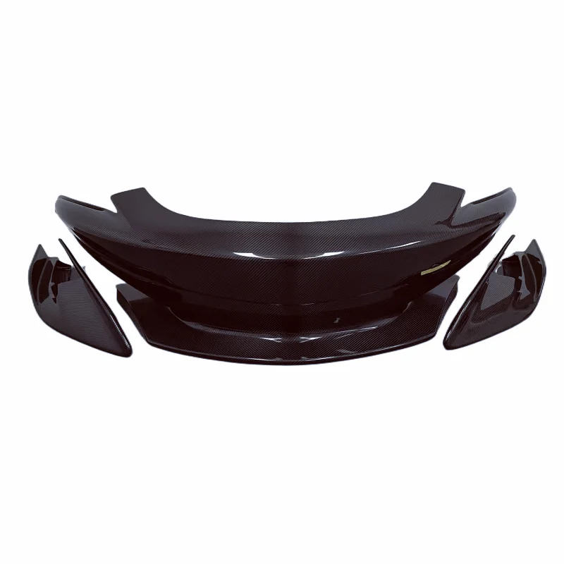 

Для 2015-2018 Mclaren 540C 570S 570GT Обновление 600LT Стиль Сухой карбоновый передний бампер Комплект кузова Задний бампер Задний спойлер