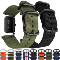 Nylon band for Huami Amazfit GTS 4 3 2 2e GTR 4 2 3 Pro smartwatch Bracelet correa Amazfit Bip/stratos/2/2e/mini/47mm/lite strap