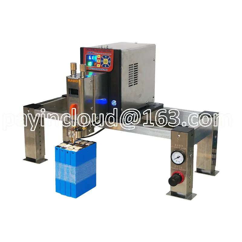 Pneumatic High-power Battery Spot Welder Iron Lithium Aluminum To Nickel To Copper Energy Storage Welding