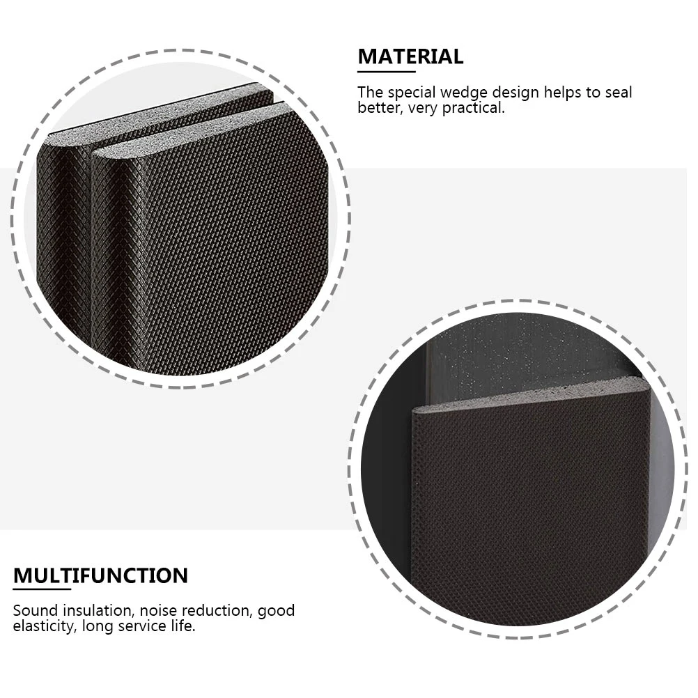 

8Pcs Window Door Seal Strip Weatherproof Insulation Gap Sealer for Home Office Soundproofing Door Frame Seal Weather Stripping