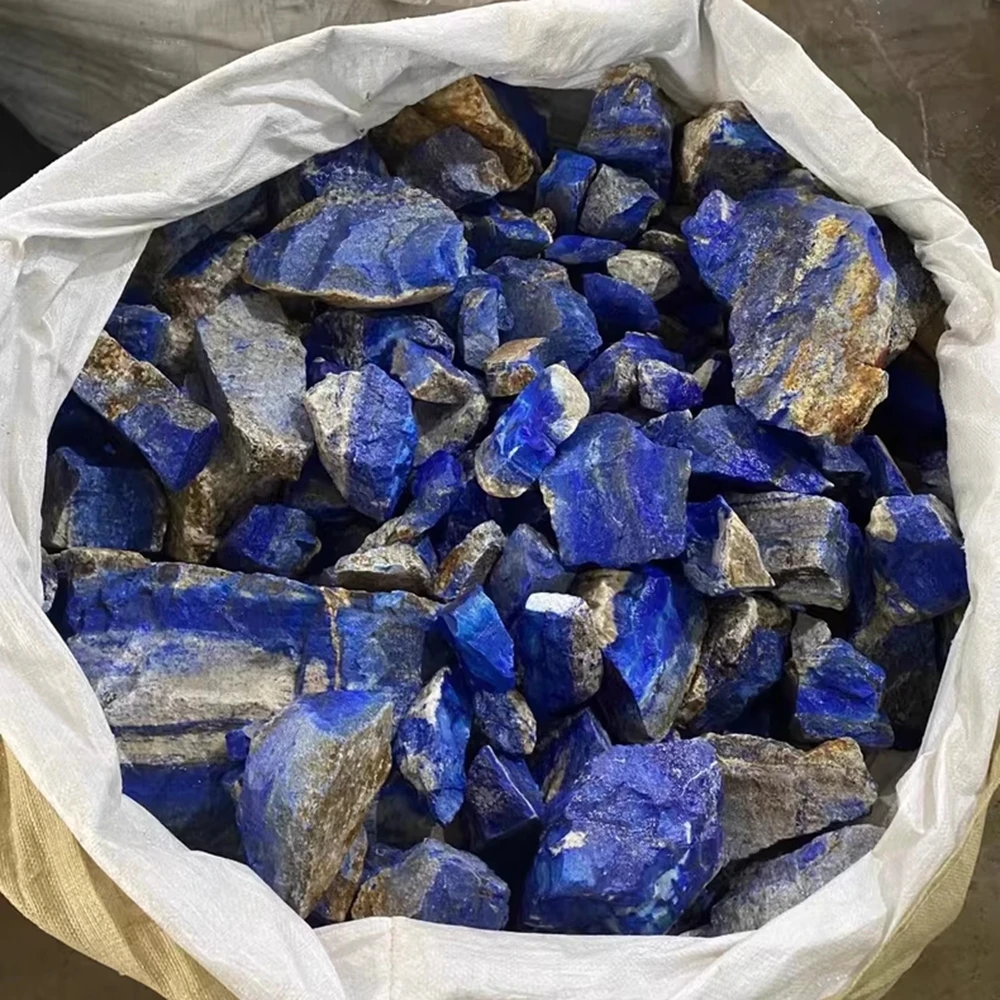 1kg/Lot Natural Blue Lapis Lazuli Uncut Gemstone Rough Uncut Stone