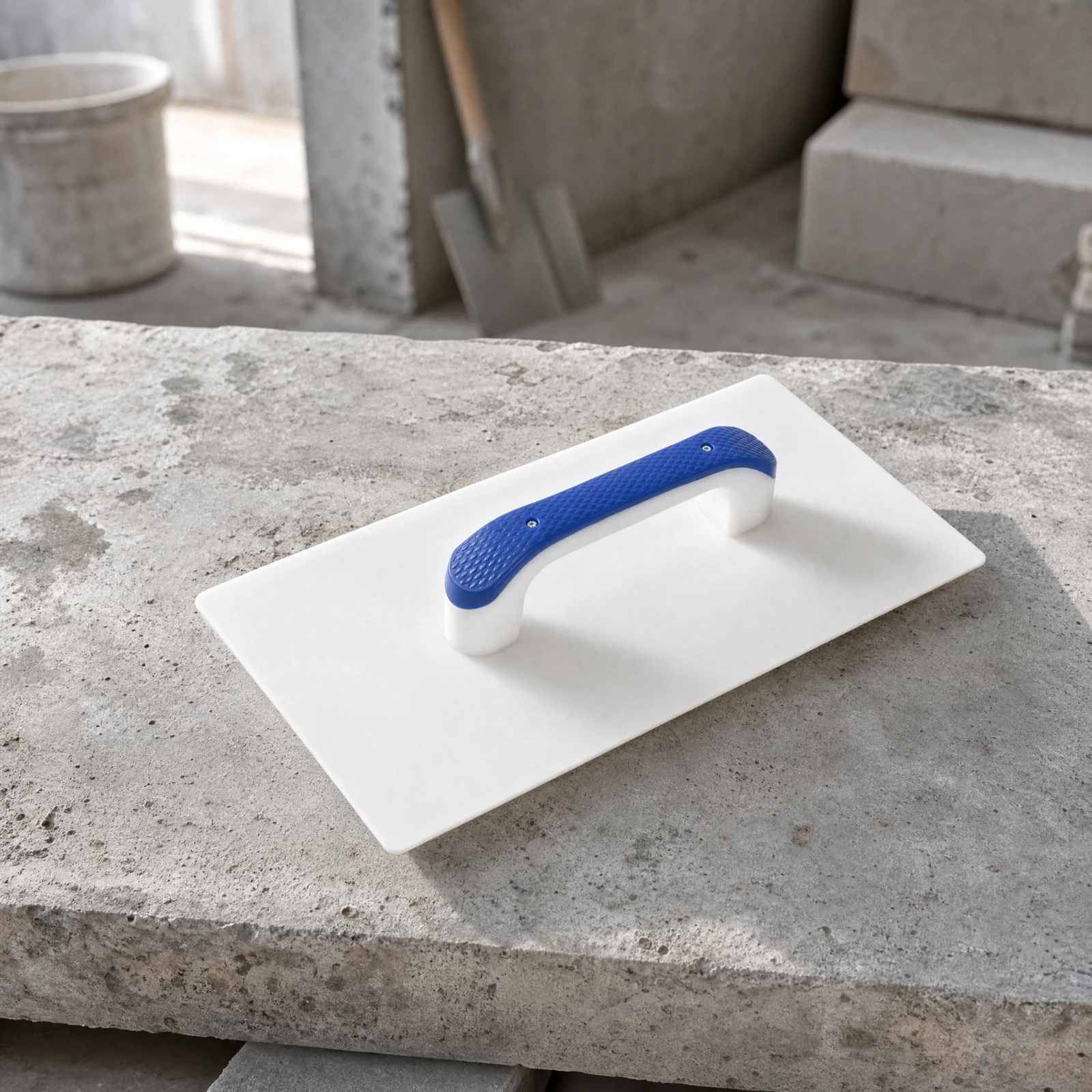 Plastic Plastering Trowel Non-Slip Plastic Trowel Putty Spreader Lightweight Spreading Tool Long-Lasting for Plasterers