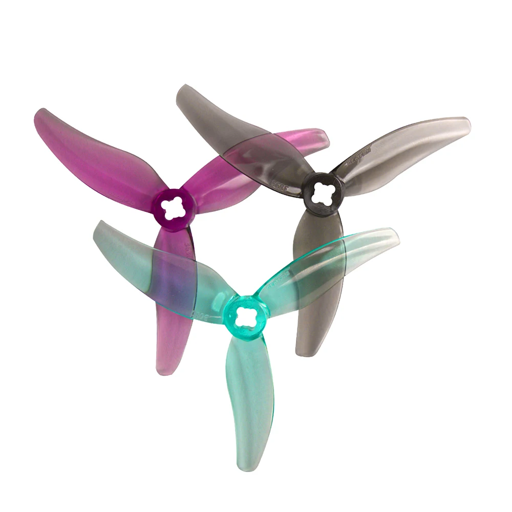 2 Pairs Gemfan Hurricane 3630 3.6x3.0 3.6 Inch 3-Blade Propeller PC T Mount M5 for RC Drone FPV Racing