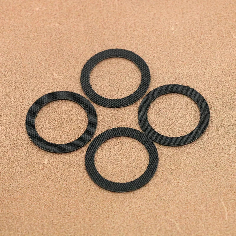 10PCS 1mm Fishing Wheel Carbon Fiber Brake Pad Gasket Repair Attachments Baitcasting Reel Spinning Baitcast Reel Accessories