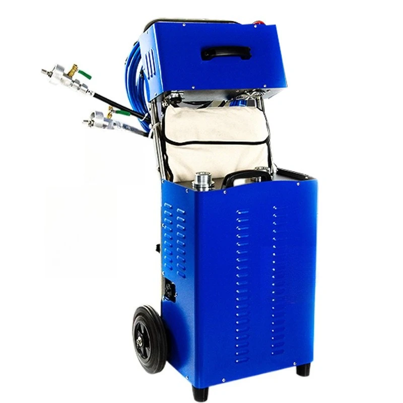 Copper pipe descaling stainless steel heat exchanger central air conditioner pass gun cleaning machine KT-203 air conditioner