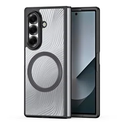 DUX DUCIS Magsafe Magnetic Wireless Charging Armor Case For Samsung Galaxy Z Fold 7 6 5 Military Shockproof Back Cover