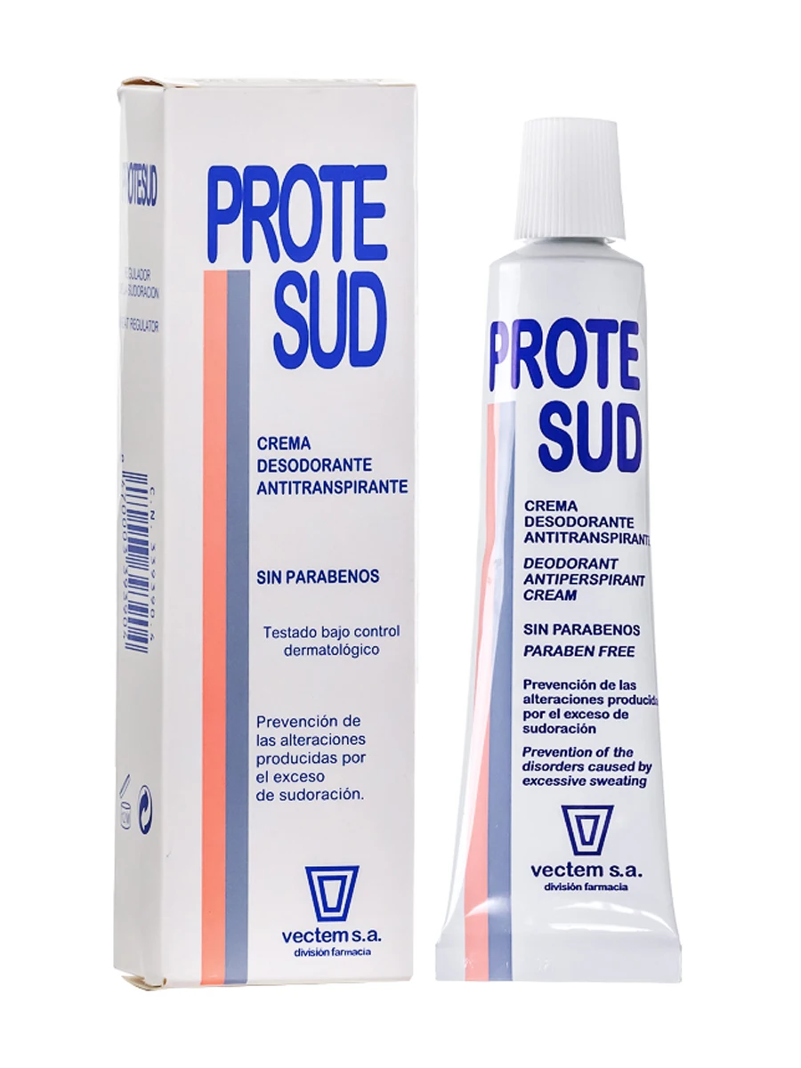 Protesud Deodorant Cream 40 ml-moisturizes, deodorizes and reduces excess sweating