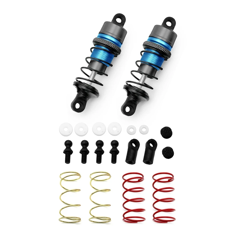 1/10 1Pair Of Metal Hydraulic Shock Absorbers RC Remote Control Car Flat Racing Drift Car (63Mm)