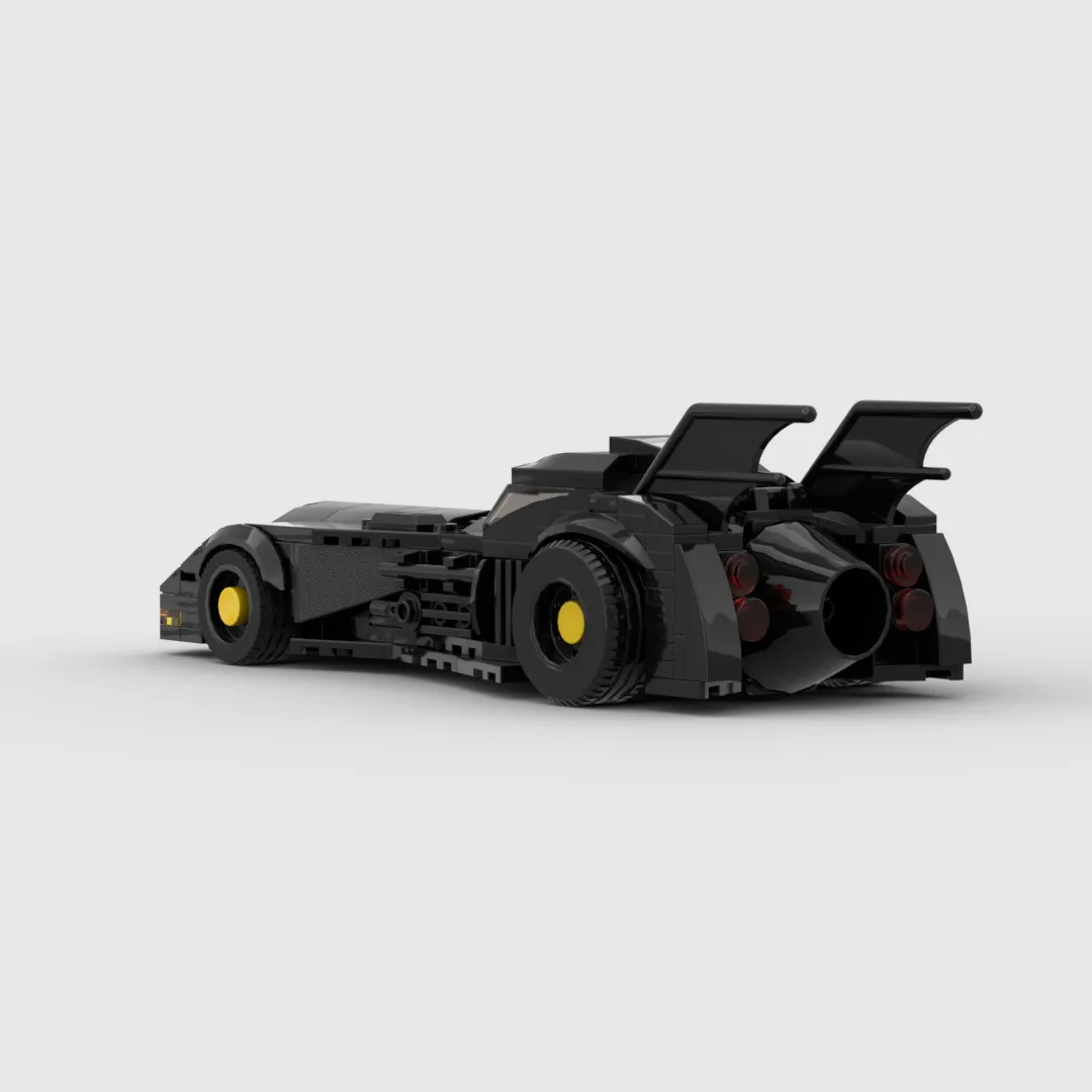 Creative 1989 Mini Batmobile compatible LEGO puzzle building block toys for both sexes can be used for holiday and birthday gift