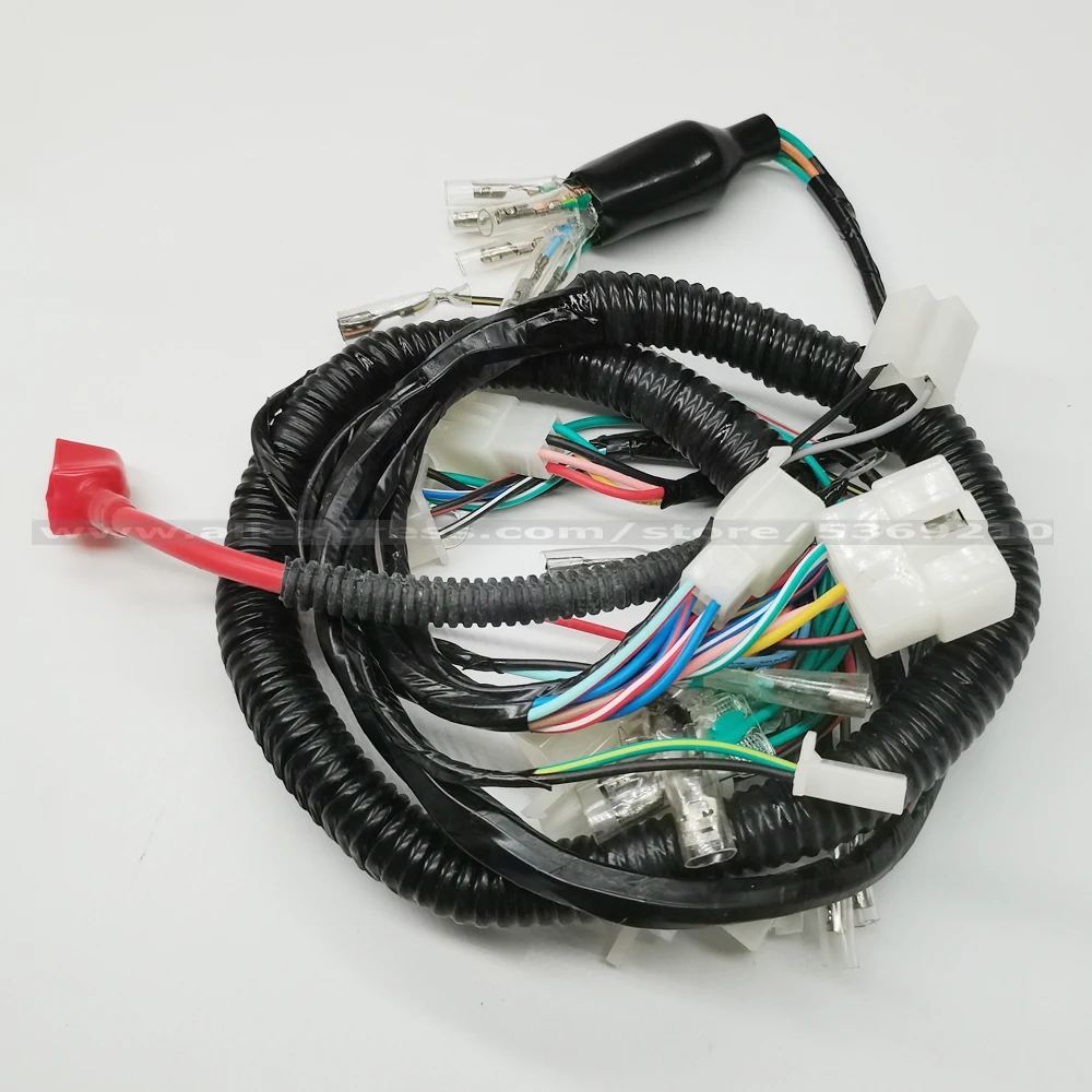 Motorcycle Electric Full Assembly Spare Parts Entire Vehile Cable Wire Line For Honda 125cc CG 125 CG125 ZJ125