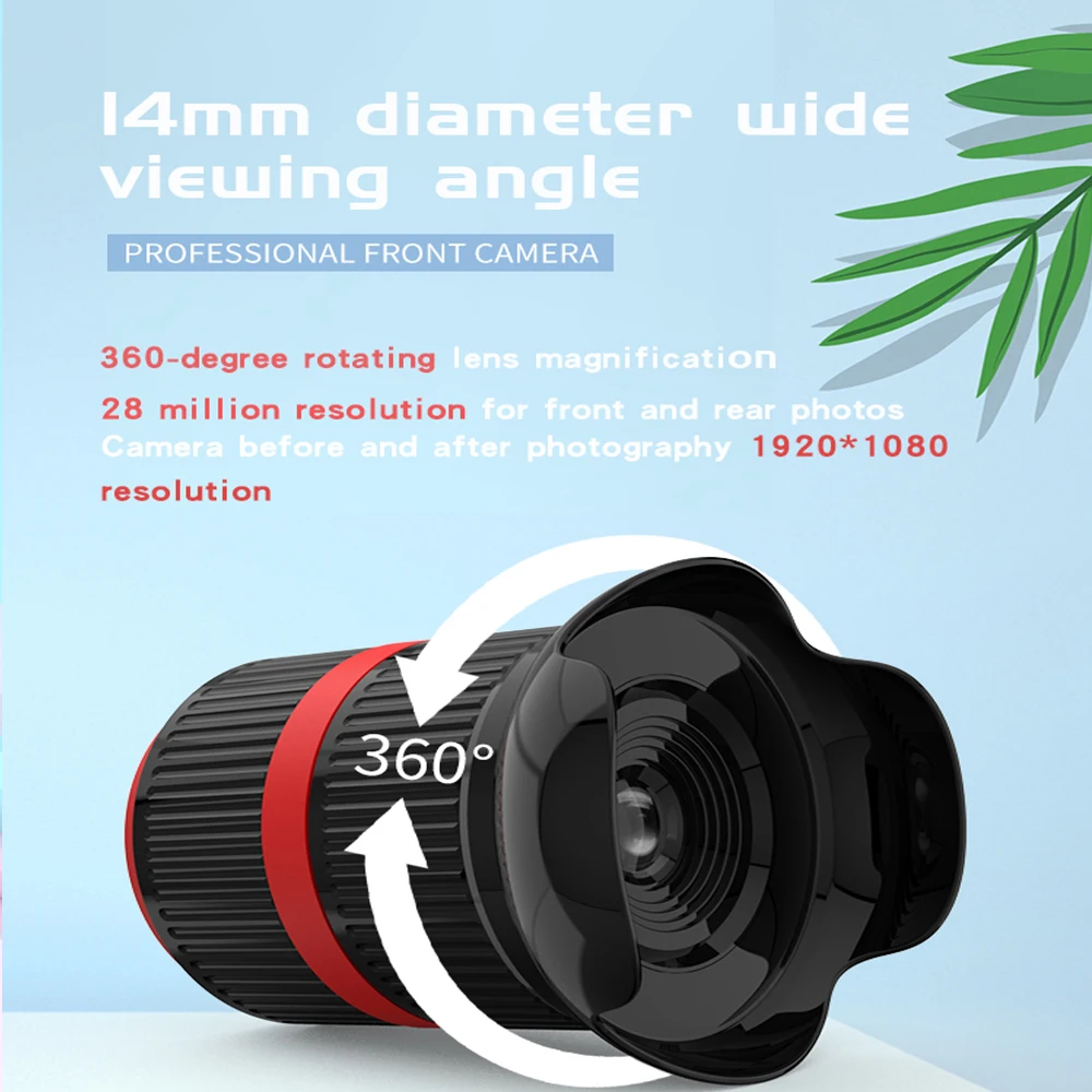 Kids Camera Toy, Extended Rotating Lens, 10x Rotating Digital Zoom, With Flash, 28 Megapixel, 1080P High-definition Camera, Perf