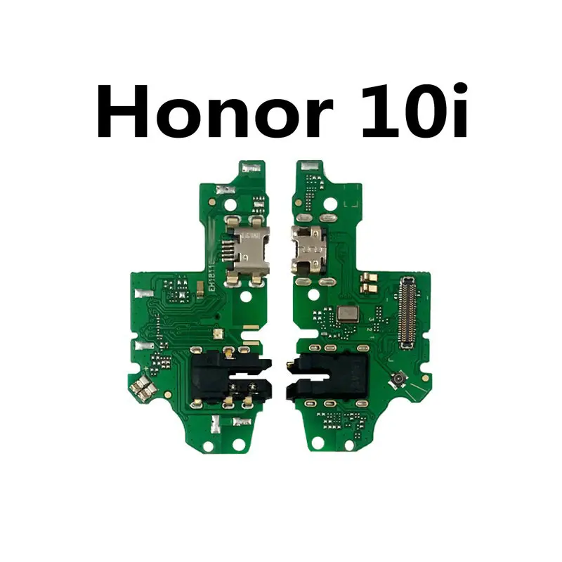 Original Microphone Module+USB Charging Port Board Flex Cable Connector Parts For Huawei Honor 10 / 10i / Honor 10 Lite /Note 10