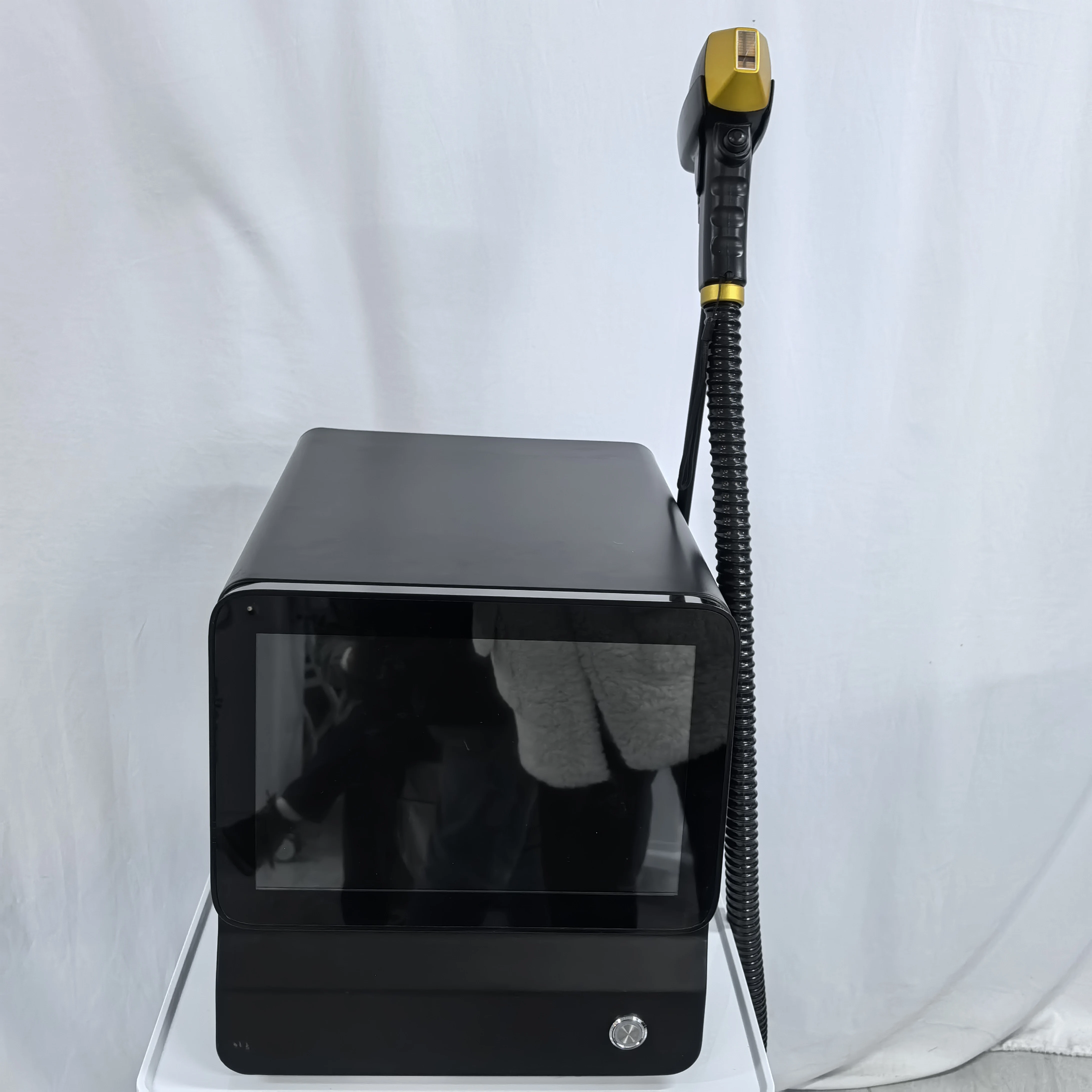 プロフェッショナル 3 波長 808nm ポータブルアイスプラチナダイオード脱毛器無痛体毛除去装置長期持続