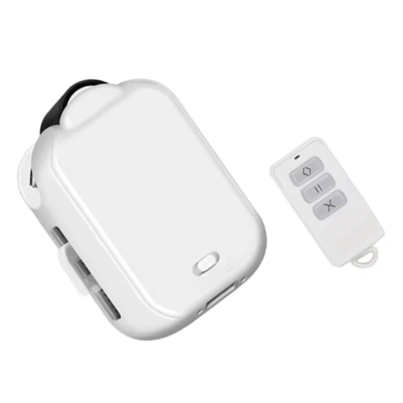 A48R-X101 Smart Home Automatic Curtain Machine With Remote Control Support Mobile Phone App Control USB Charging 5200Mah