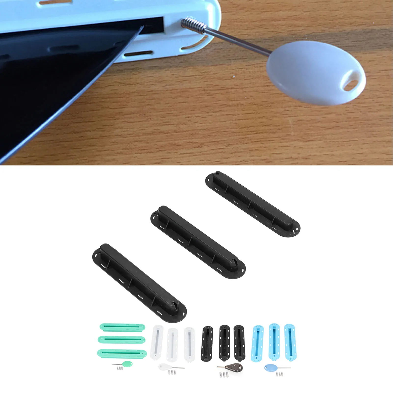 

Вилка для коробки для плавников, 3 шт./компл., паз для руля для доски для серфинга, пластиковая вилка для коробки с ребрами, основание для плавников, руль для доски для серфинга