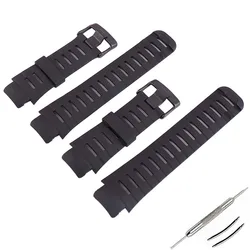 Men's rubber watch band accessories compatible with SUUNTO X-LANDER Spartan Warrior SEAL Assault watch strap women wristband