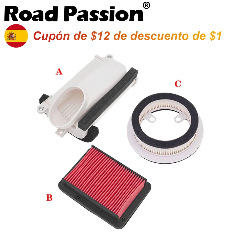 Limpiador de filtro de aire para motocicleta YAMAHA XP500 XP 500 t-max 530 TMAX530 TMAX 530 2012-2016 59C-15407-00 59C-15408-00