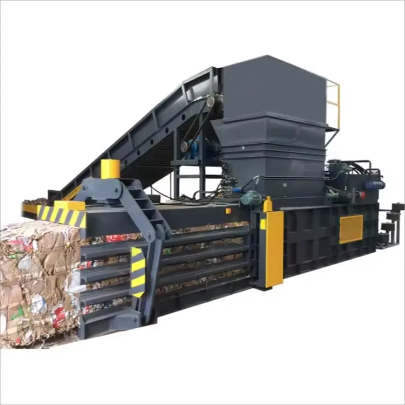 Full Automatic Horizontal Hydraulic Baler Stainless Steel Aluminum Alloy Construction Bearing for Hay Straw Square Baling