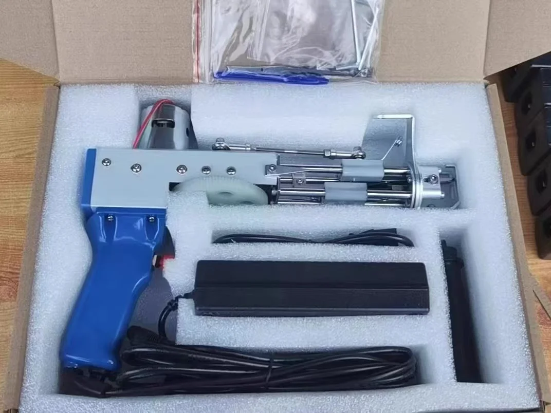 Elektrische teppich tufting pistole schlingen stricken teppich tufting Schleife Stapel weben beflockung maschinen