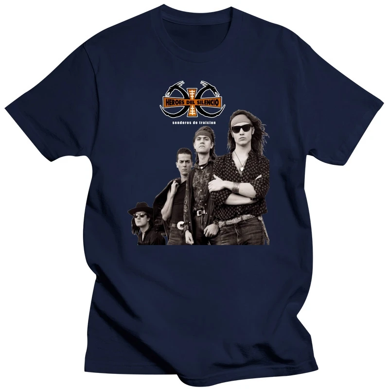 Heroes Del Silencio Senderos De Traicion T Shirt Camiseta Bunbury Fashion Men And Woman T Shirt