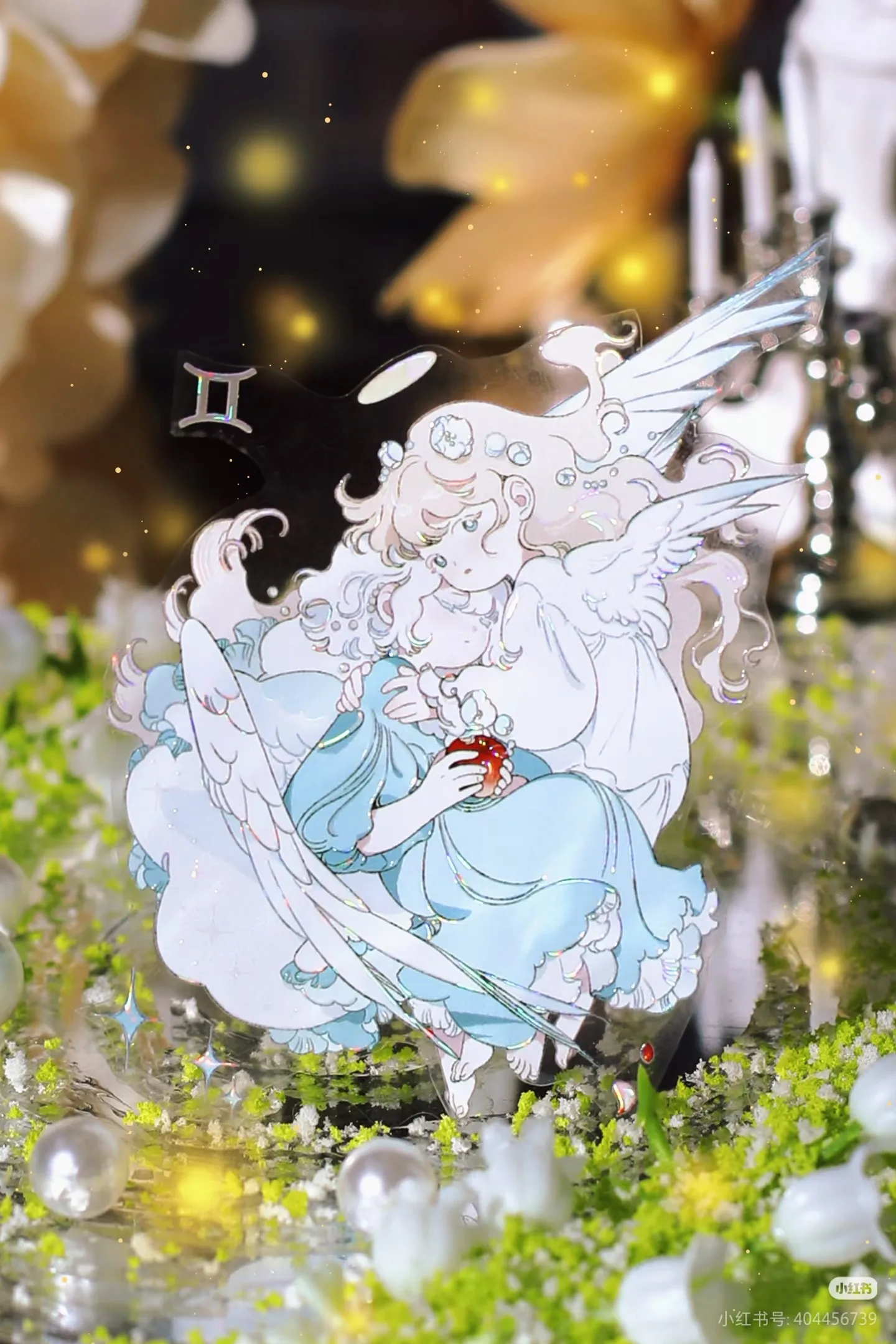 

5m Half Roll Seasonal Limited Edition Star Wish Light Shell Shiny Washi Pet Tape Sticker Cat Cake Lady Character Cute Collage