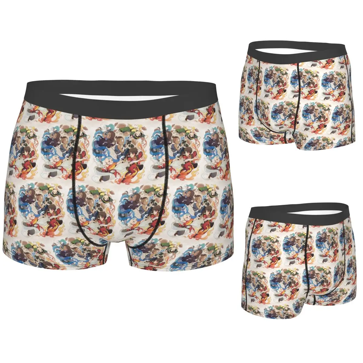 

Трусы-боксеры, шорты Avatar The Last Airbender, мужские трусы, удобное нижнее белье для Homme, мужской подарок бойфренду