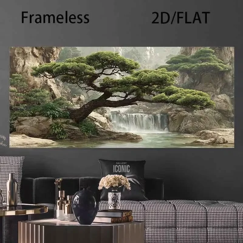 Japanese Minimalist Lifestyle - 1 шт. Большой безрамный современный минималистичный