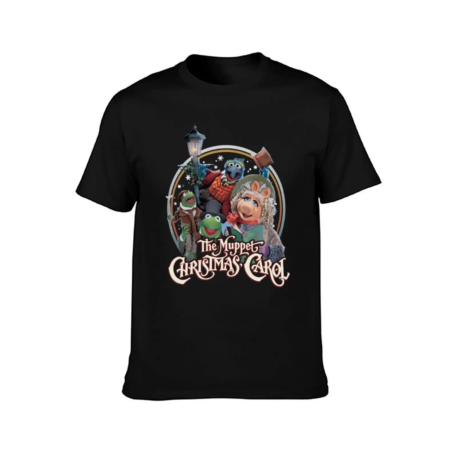 Retro 90S The Muppet Christmas Carol T-Shirt cotton t shirt man anime tshirt