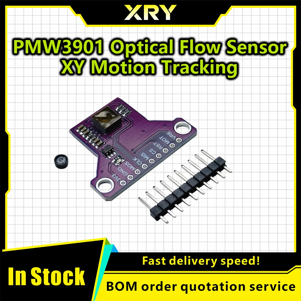 XRY PMXRY W3901 Optical Flow Sensor Module Optical Current Sensor PMW 3901 Light Flow XY Translation CJMCU-3901