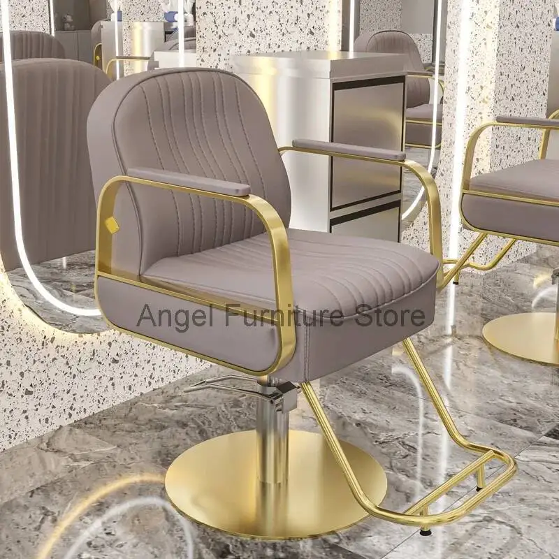 

Beauty Barber Chair Makeup Salon Pedicure Hair Nail Cosmetic Mobile Masssage Shop Stool Makeup Facial Cadeira Barber Accesories