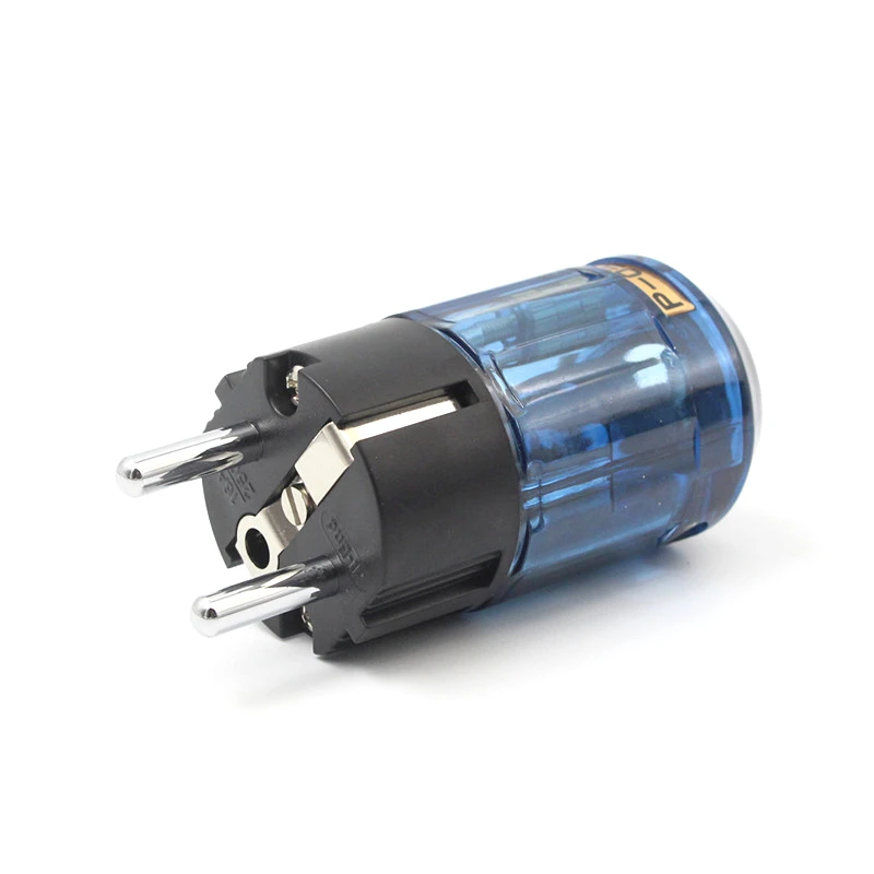 HiFi Audiophile DIY كابل الصوت الطاقة الاتحاد الأوروبي التوصيل IEC موصل محول