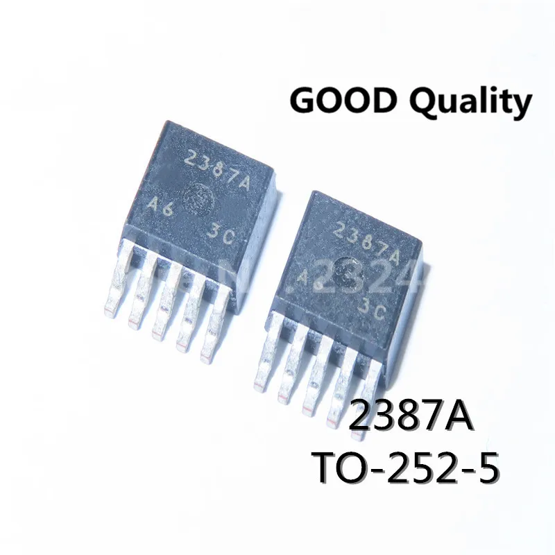 5PCS  NJM2387ADL3 2387A TO-252-5 Low Dropout Voltage Regulator    In Stock