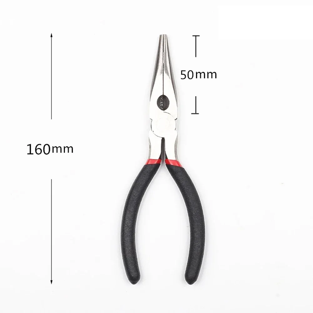 Carbon Steel Pliers DIY Hand Tool Durability Hard-to-reach Areas High-quality Tool Steel Long-lasting Performance