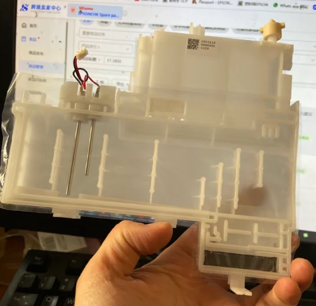 

New Original For EPSON L6578 L6558 L6570 L6550 ET-5850 ET-5850 PX-M791F I/S TAN TANK SUPPLY NKK UNIT Printer ink bin TANK SUPP