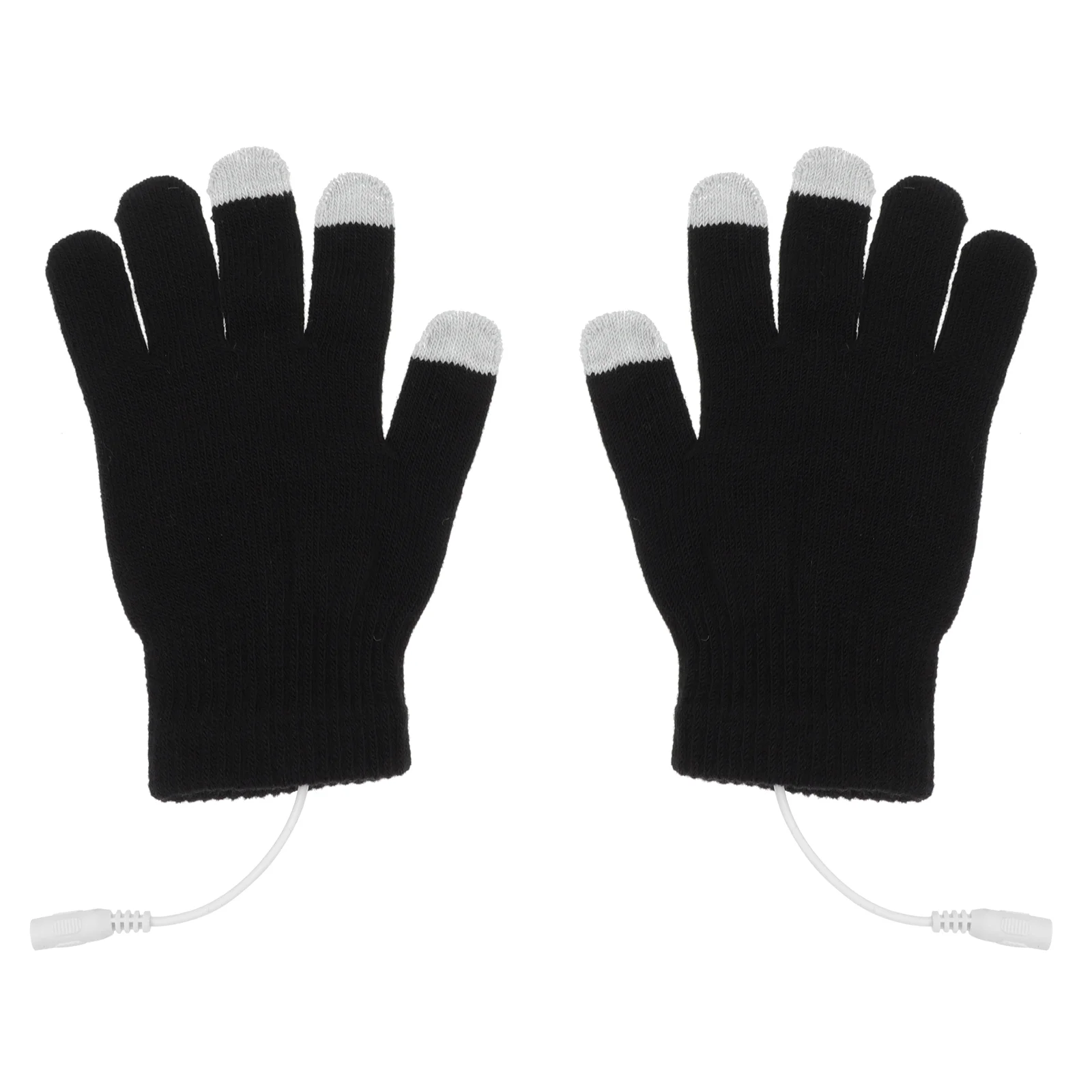 

USB Warm Gloves Heating Winter Mitten Unisex Cotton Hands Electrical Warmer Men Women