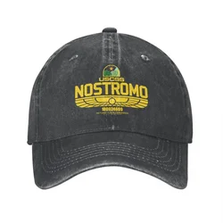 Vintage Nostromo Alien Space Horror Movie Baseball Caps Unisex Style Distressed Denim Sun Cap Outdoor Unstructured Soft Hats Cap