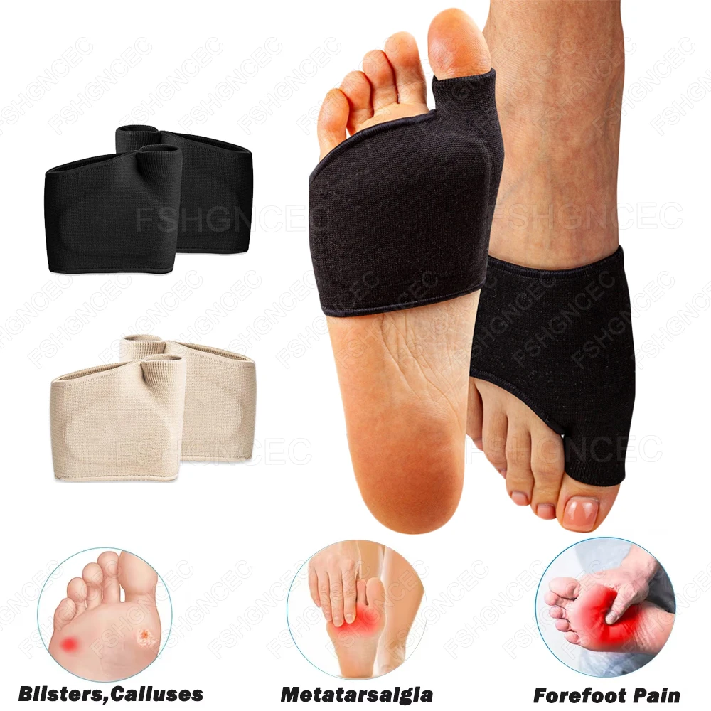 Mittelfußpolster für Damen und Herren, Schmerzlinderung, Einlegesohlen, Ball des Fußes, Kissen, Einsatz für High Heels, rutschfeste Silikon-Vorfußpolster