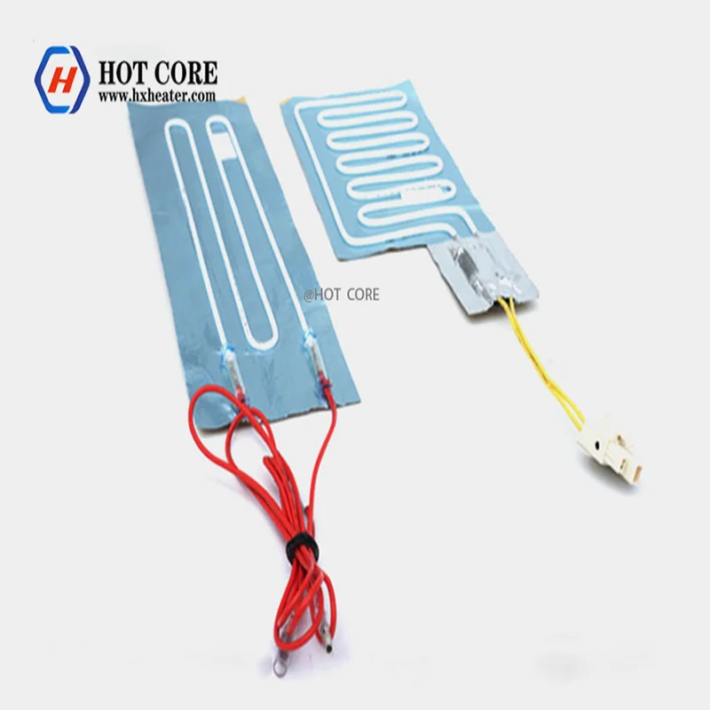 Refrigerator defrosting heater evaporator aluminum tube heater