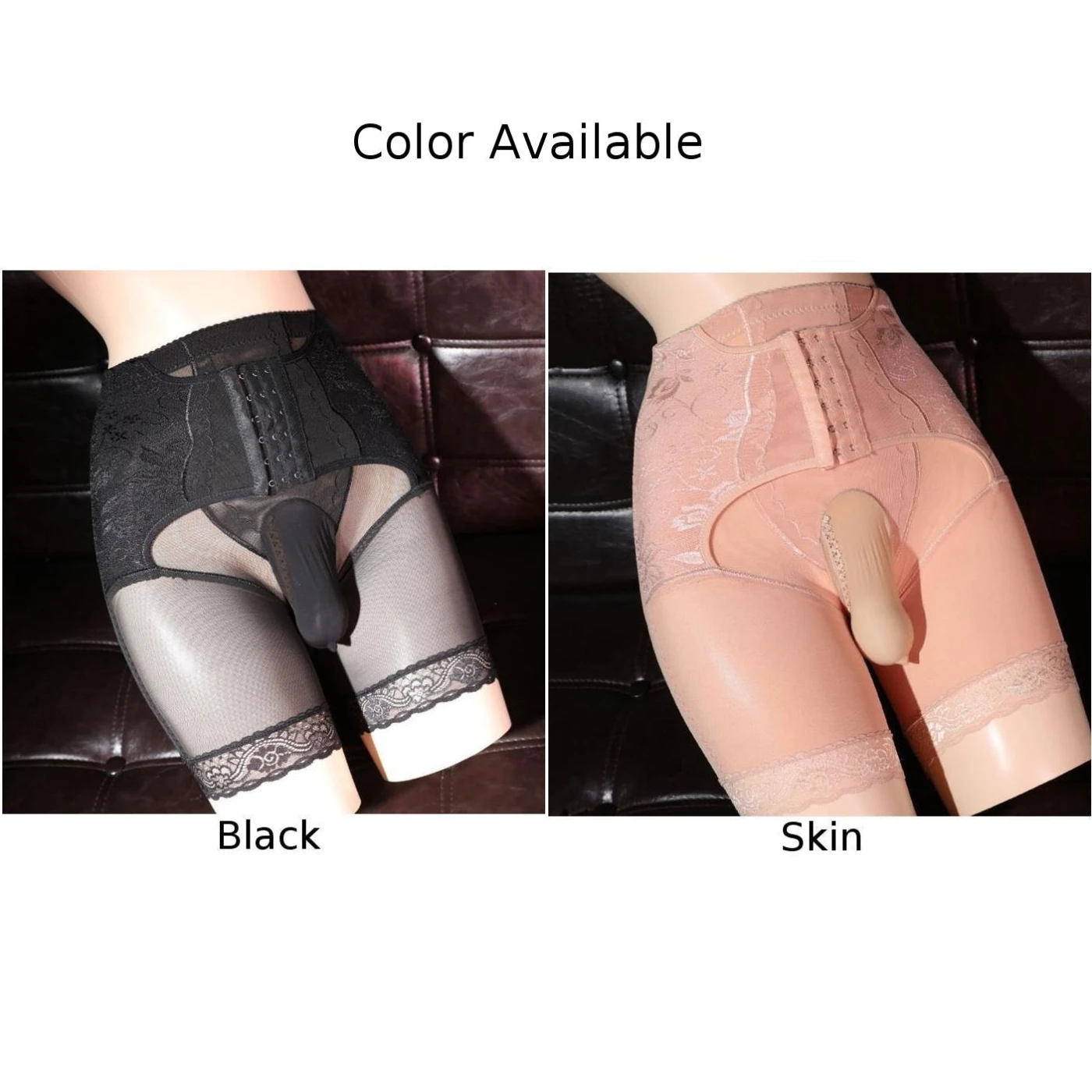 Bragas Sissy Sexy para hombre, moldeador de cuerpo, bragas de Control con botones, elevador de glúteos de cintura alta, ropa moldeadora de encaje,